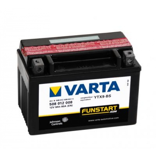 Аккумулятор МОТОЦИКЛЕТНЫЙ VARTA 509 902 008 A514